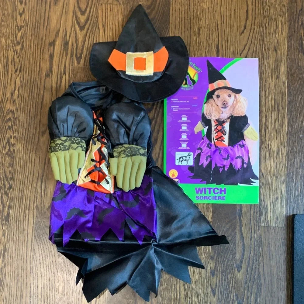 #151 - NWOT Mystical Witch Costume for Dogs - Size Large
