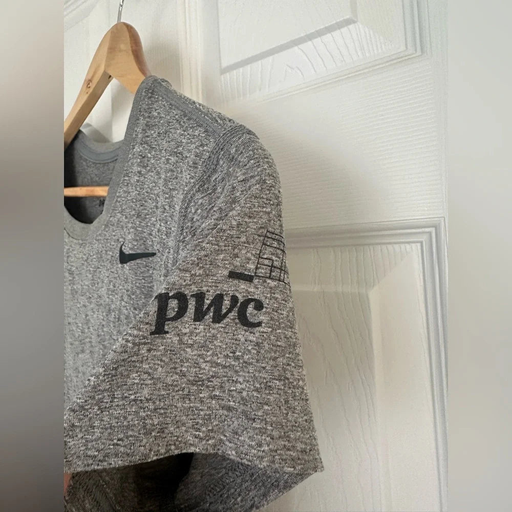 Women’s Nike Dri-FIT Gray PWC Short Sleeve Tee – Small