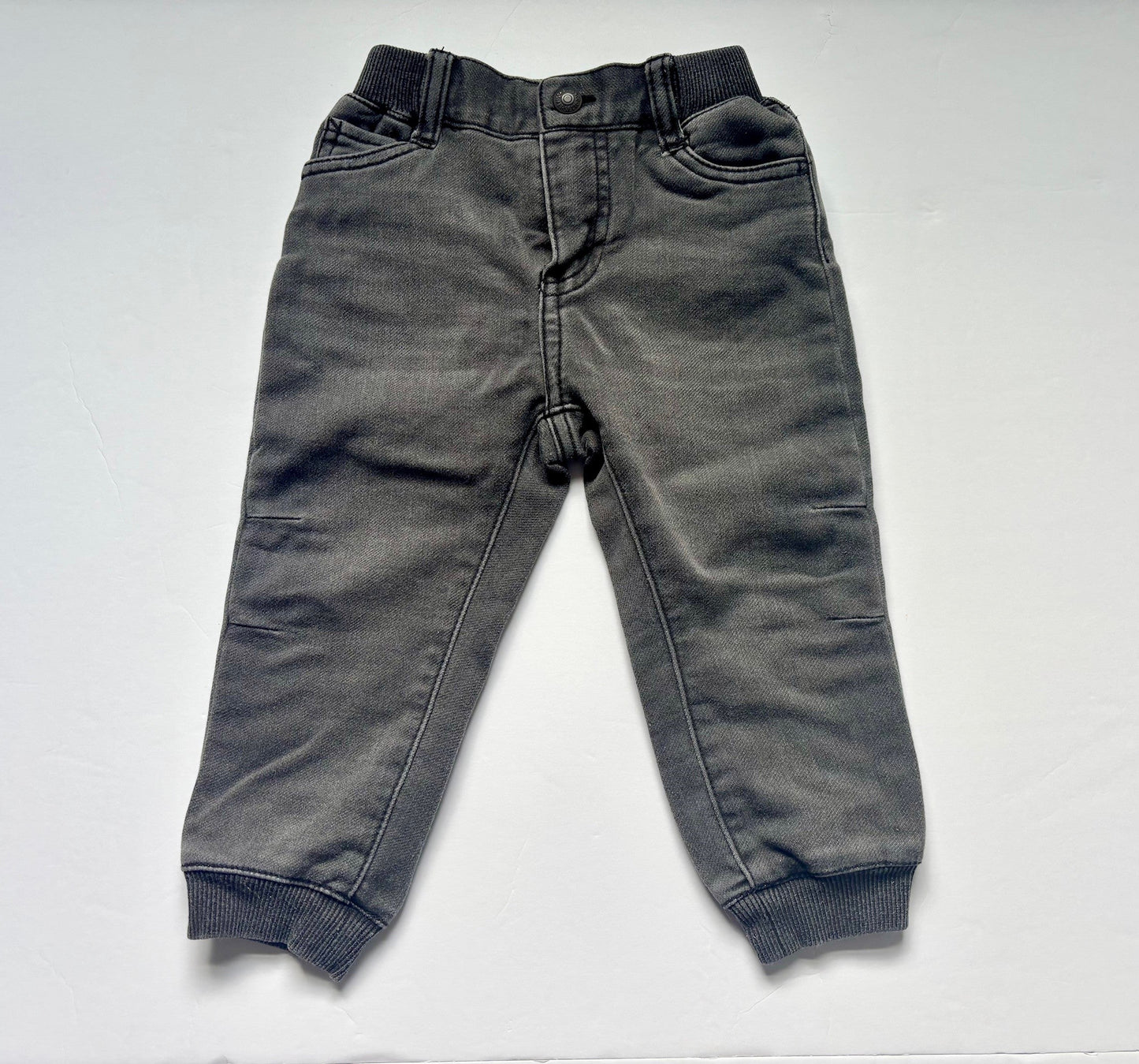 #43 Levis Grey Jean Joggers Boys 24m EUC