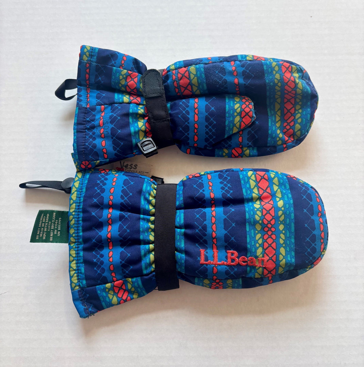 #154 LL Bean Mittens 2T-4T EUC