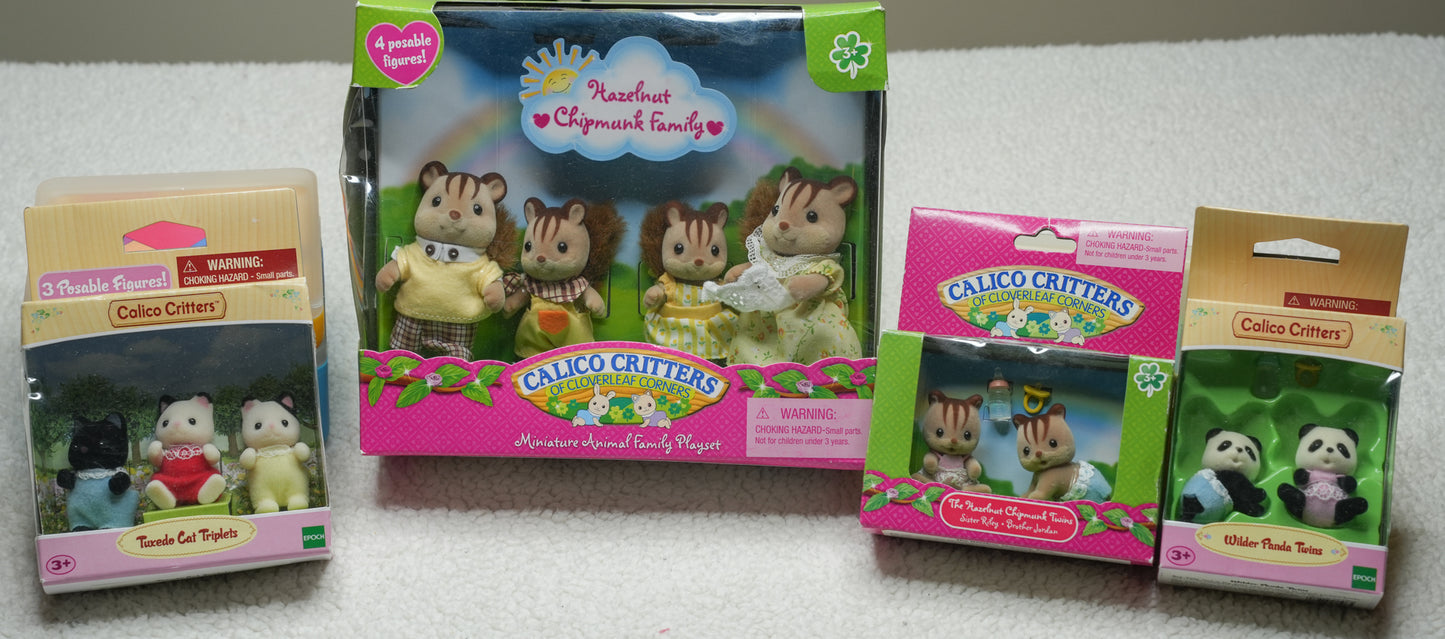#31 Lot of Calico Critters, NIP