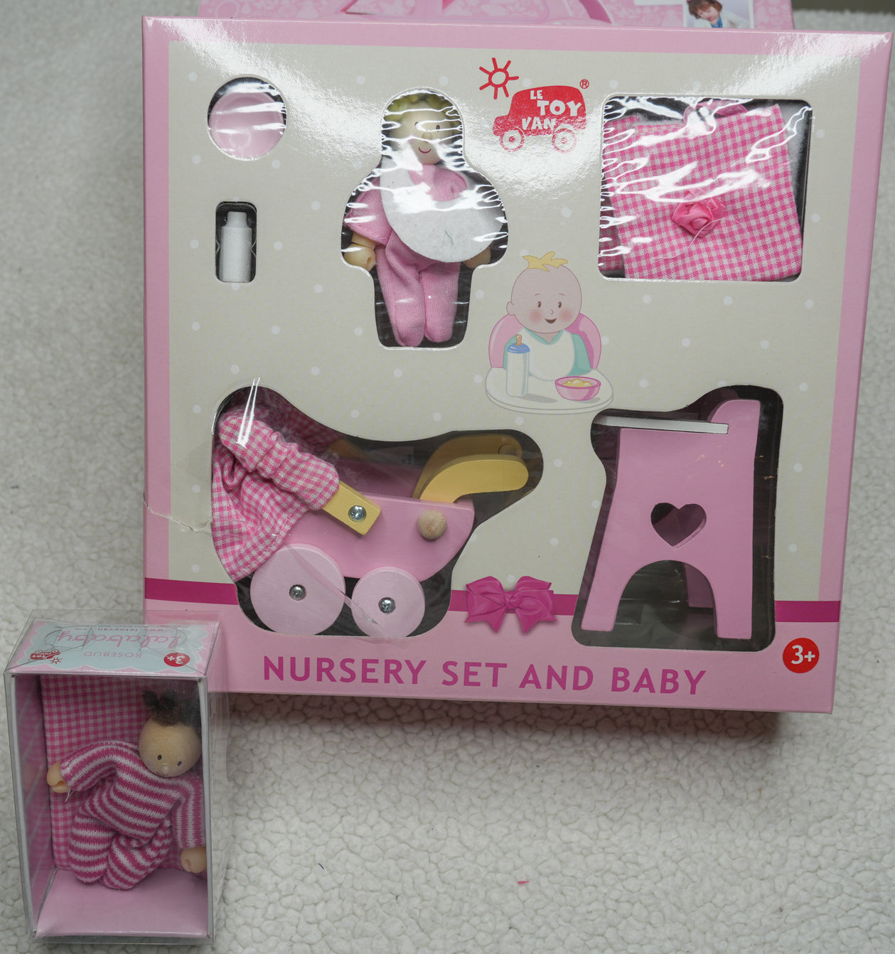 #31 Le Toy Van Wooden Dollhouse Lot, All new in package