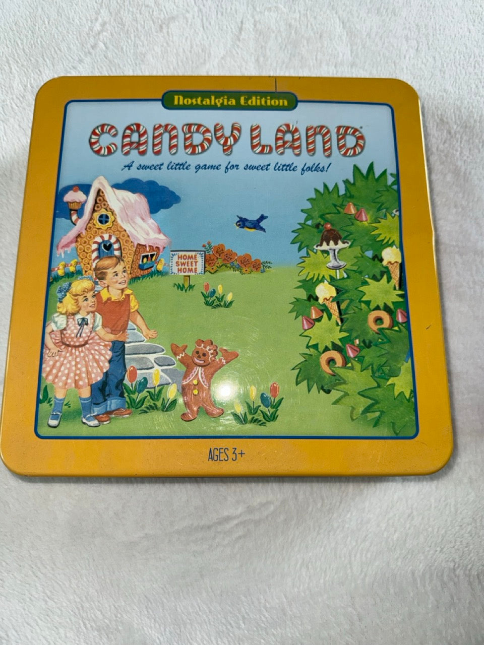 #31 Candy Land Game in Metal Box