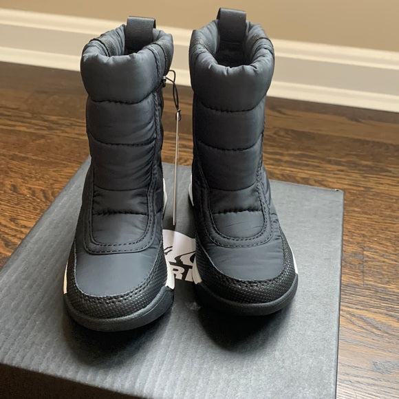 #181 - NWT Sorel CHILDREN'S WHITNEY™ II PUFFY Insulated MID BOOT - Toddler 8 Winter Snow Boots (Retails $105)