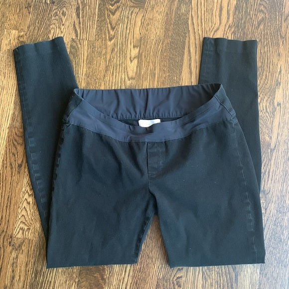 #91 - REDUCED Gap Maternity Real Skinny Black Denim - Size 8