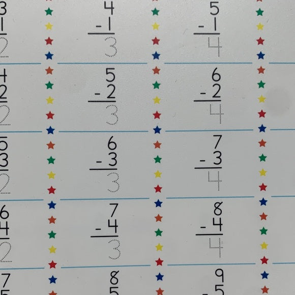 #91 - Melissa & Doug Subtraction Learning Mat