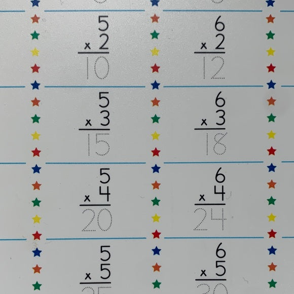 #181 - Melissa & Doug Multiplication Learning Mat