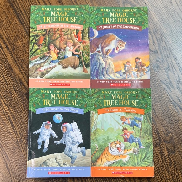 #181 - Magic Tree House Books 6, 7, 8, 19 Set