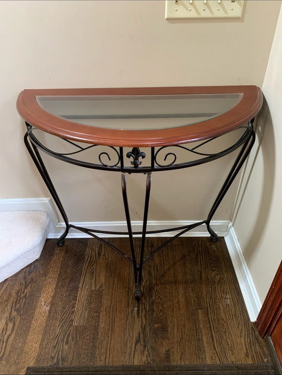 #151 Mirror and Side 2 pc Table Set **Large Item - Pickup In Blue Ash/Montgomery)