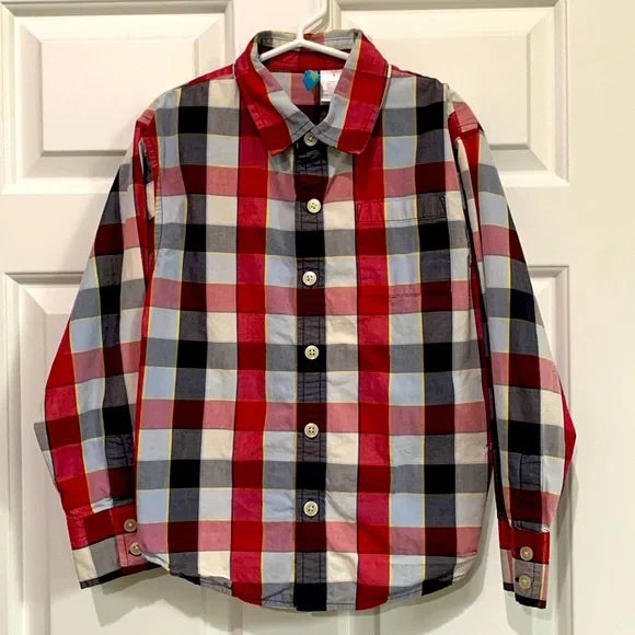 #181 - EUC Gymboree Boys Button Down - Size 6 Boy *REDUCED*