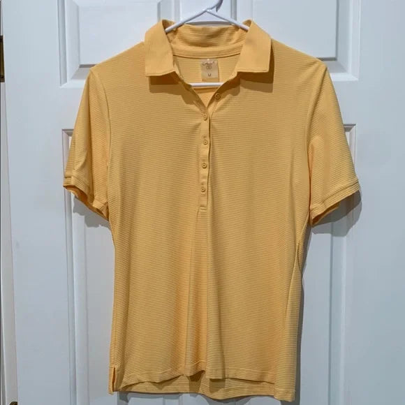 #181 - EUC Calia Women's Yellow Polo Golf Shirt - Medium