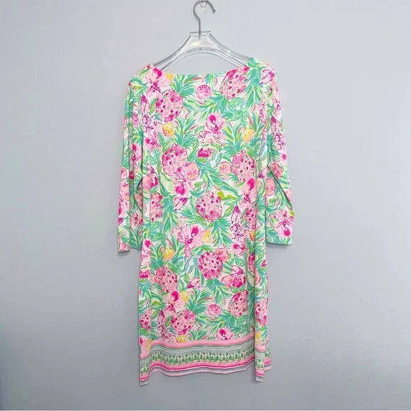 #118 | Size L | NWT Women's Lilly Pulitzer Sophie SPF 50 Dress Pear Necessities