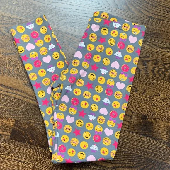 #181 - NEW Girls Kids Print Leggings Set - XL *REDUCED*
