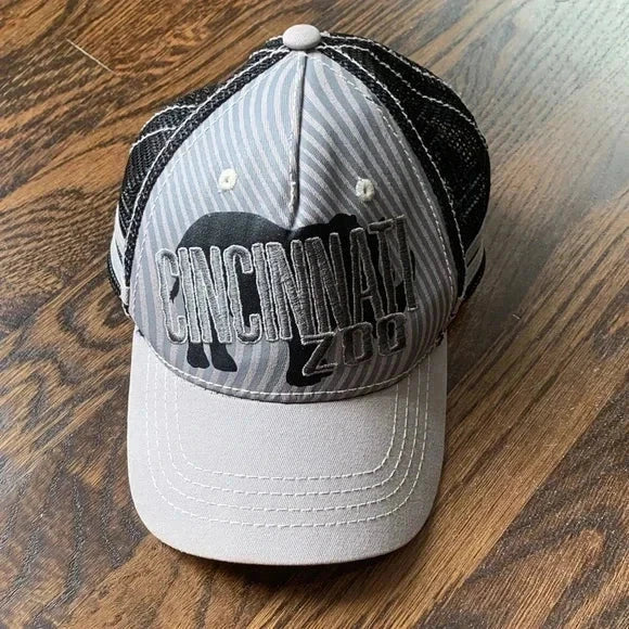 #181 Cincinnati Zoo Gray and Black Cap - Little Kids *REDUCED*