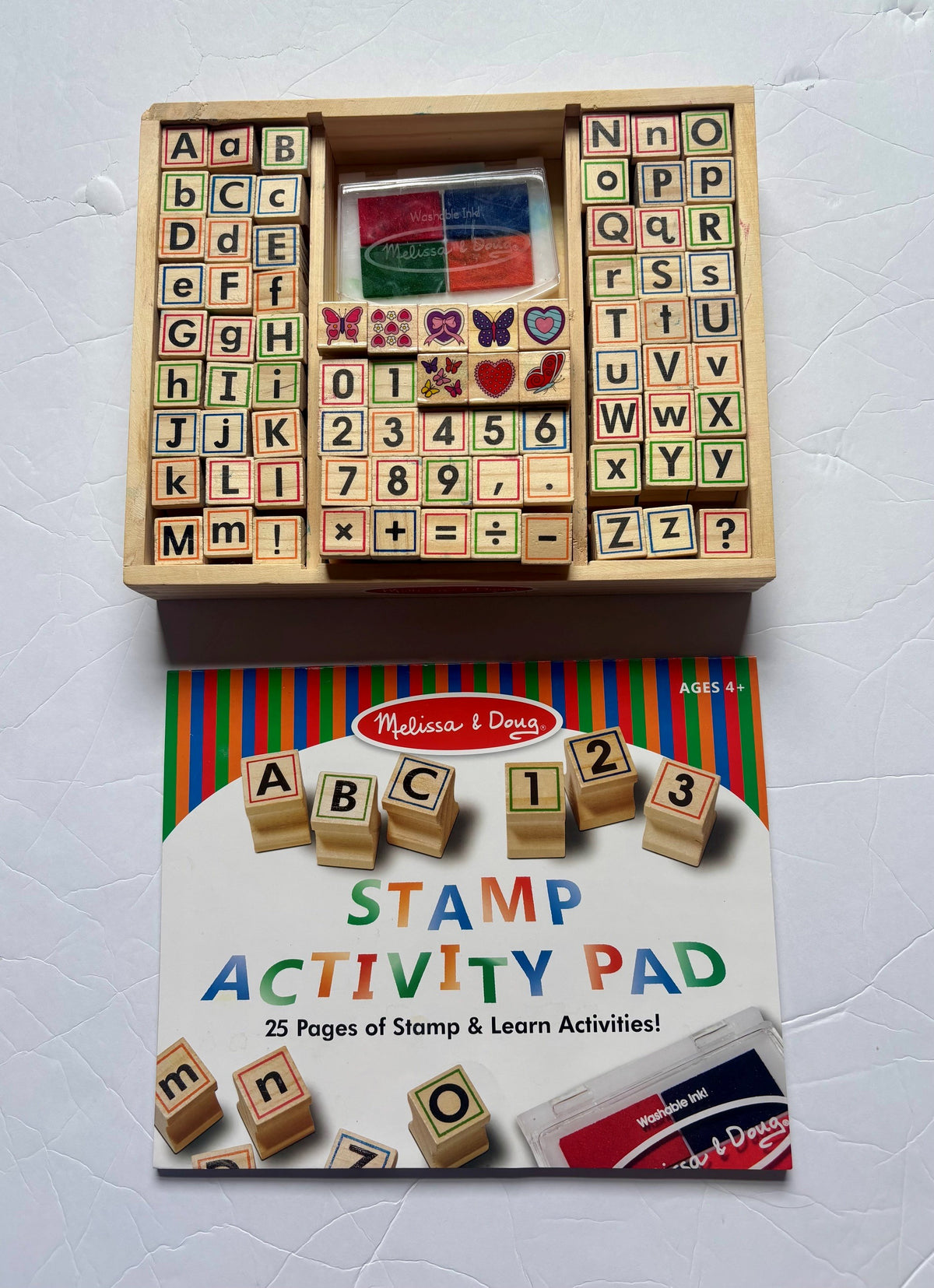 #154 Melissa and Doug Stamp Set
