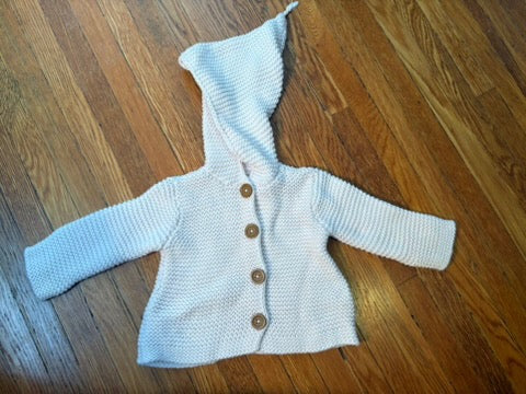 Seller 183 - Nordstrom Girls 6 Month Light Pink Sweater - VGUC