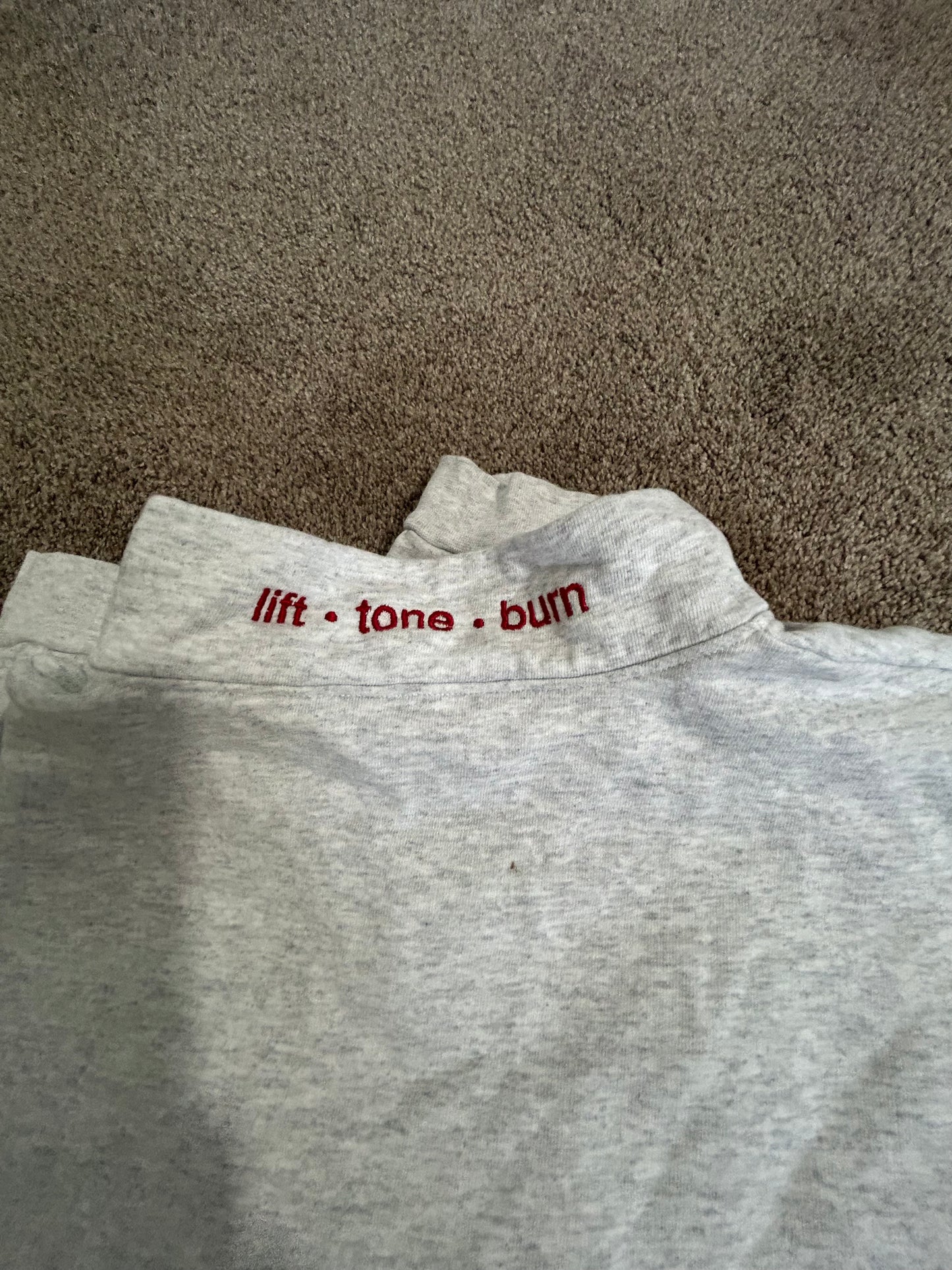 SELLER 26: Pure Barre Quarter Zip Sweatshirt Size large
