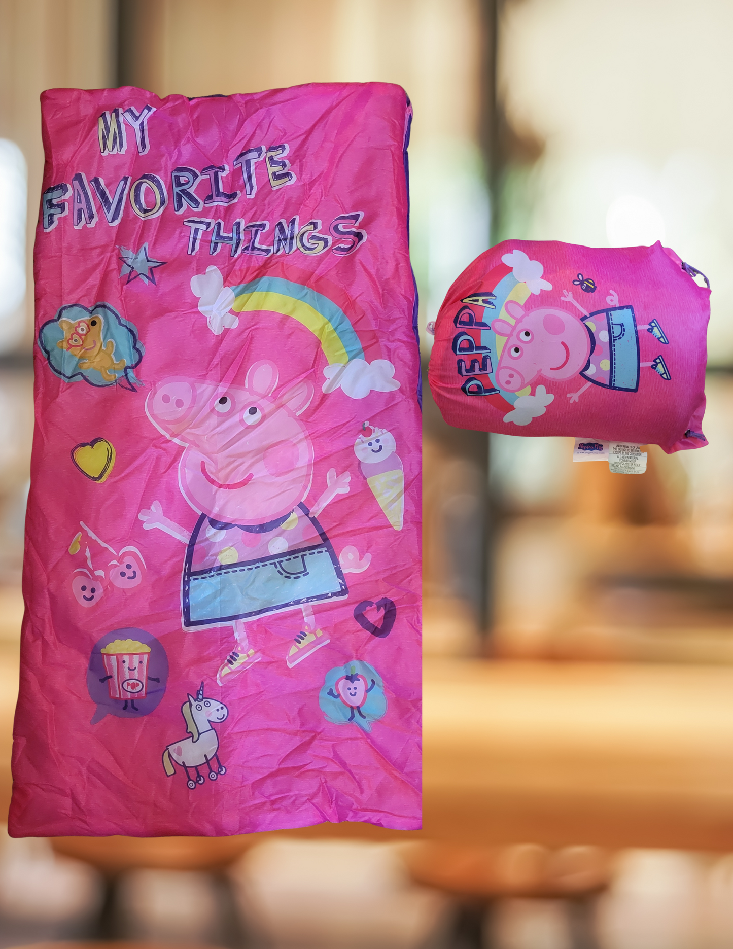 #59 Peppa Pig Toddler Sleeping Bag