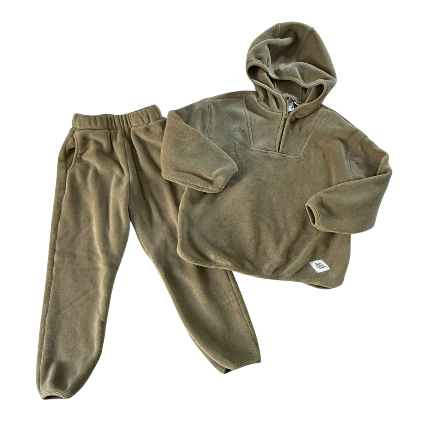 #1 Zara fleece hooded sweatsuit 5-6 (2 of 2) REDUCED