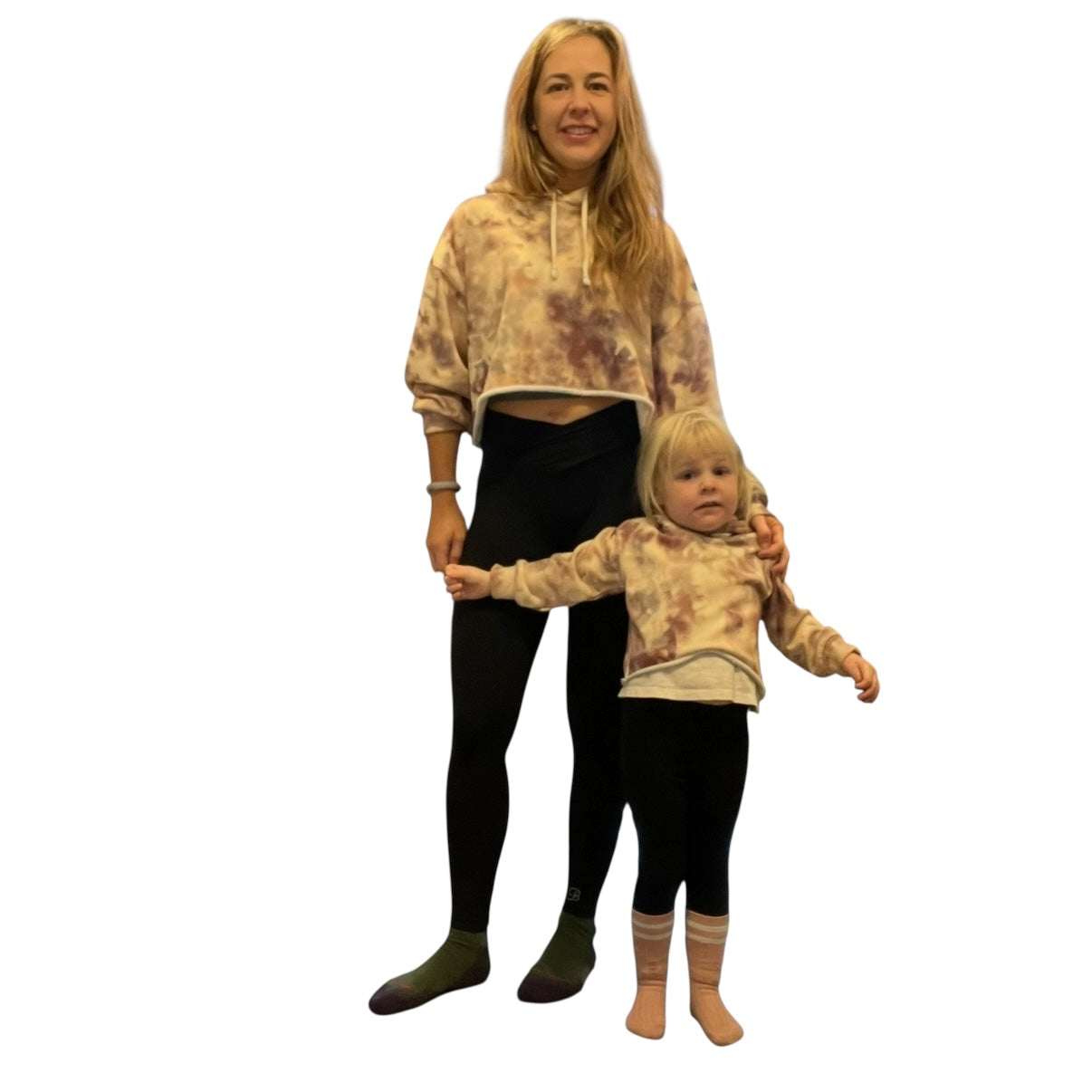 #1 Mommy + Me Cropped Hoodie Set 2T 3T REDUCED