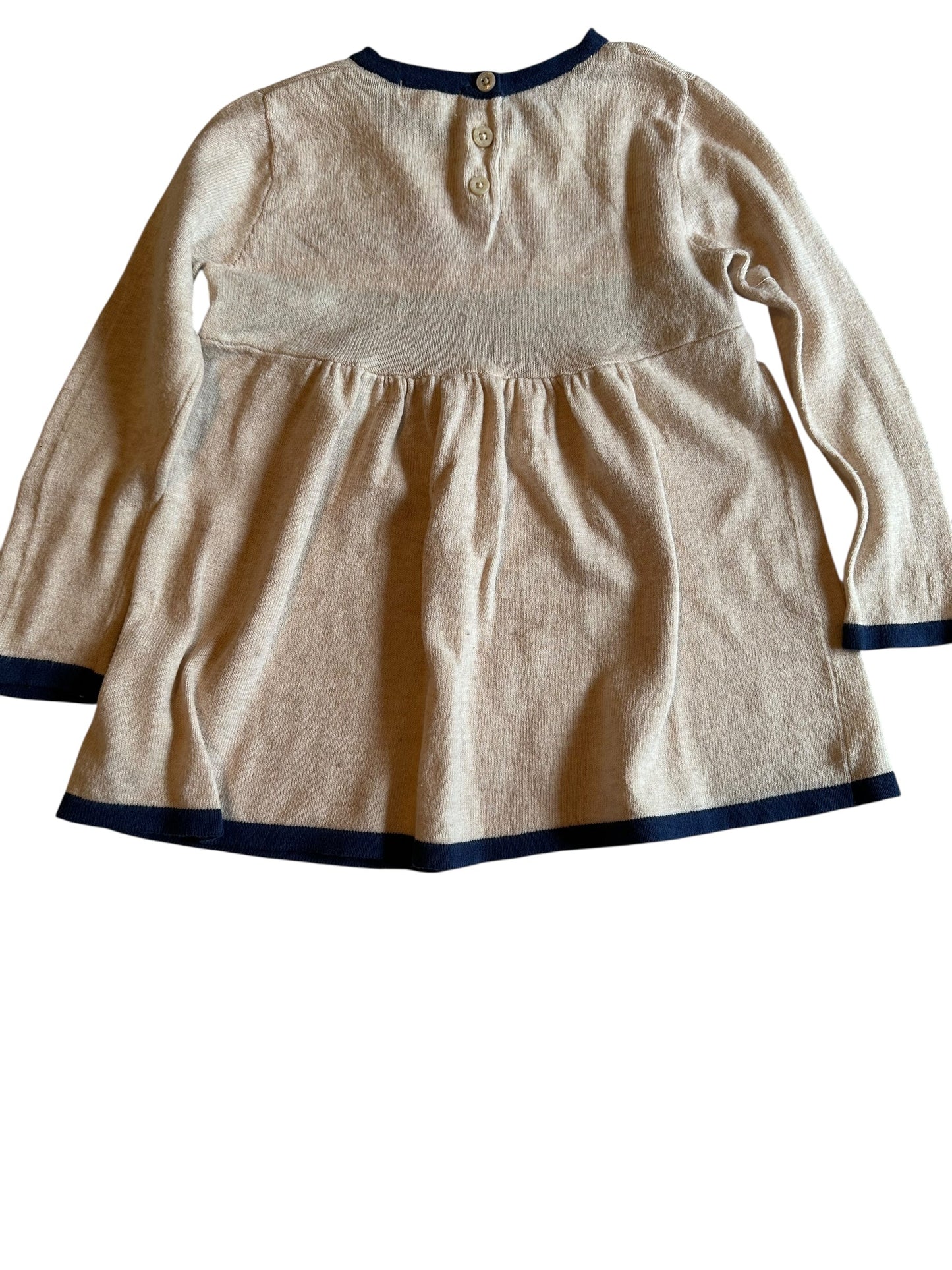 #93 Angel Dear Rainbow Heart Sweater Set Girls 18-24M