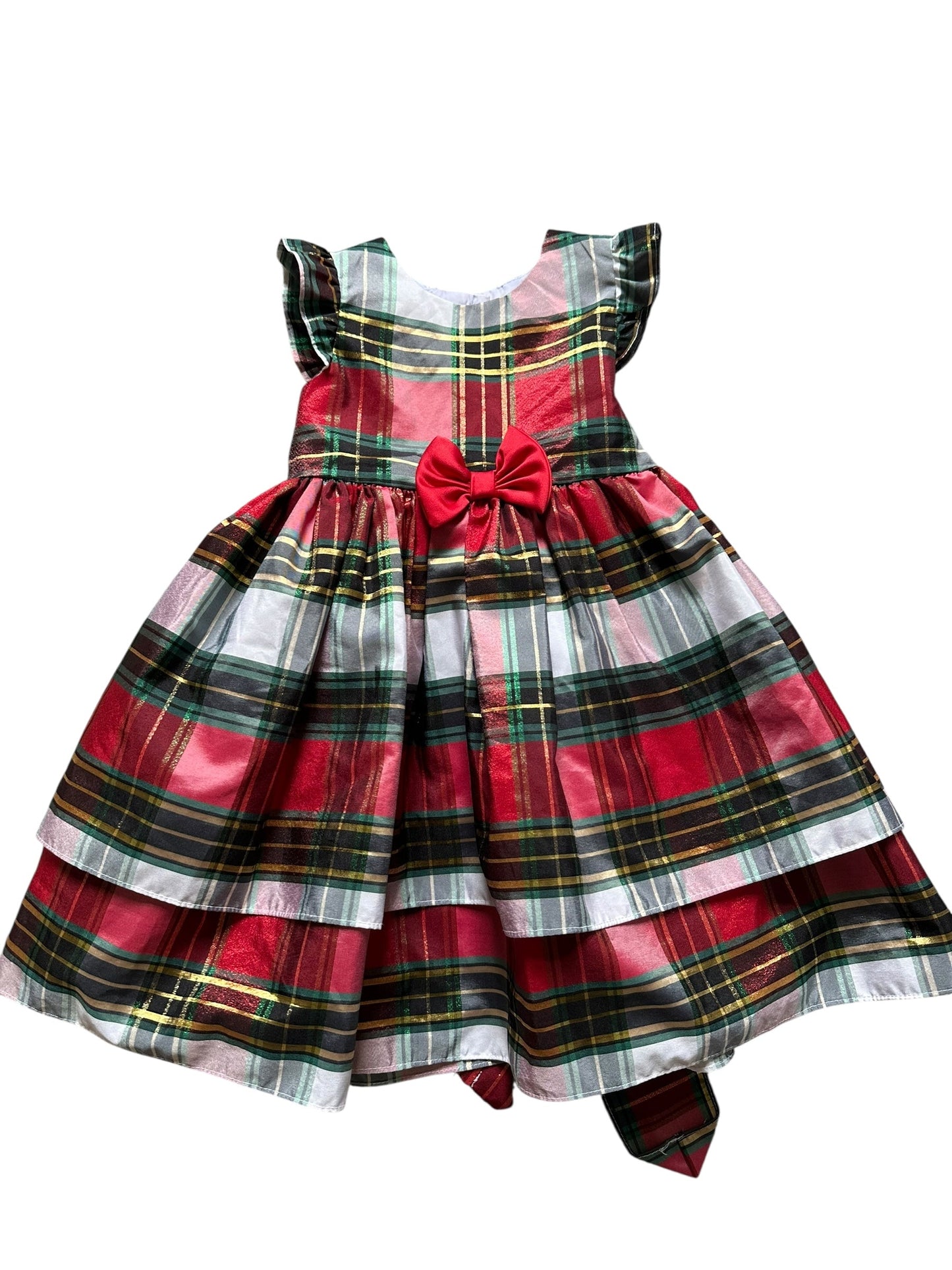 #93 Holiday Edition Christmas Dress Girls 4T