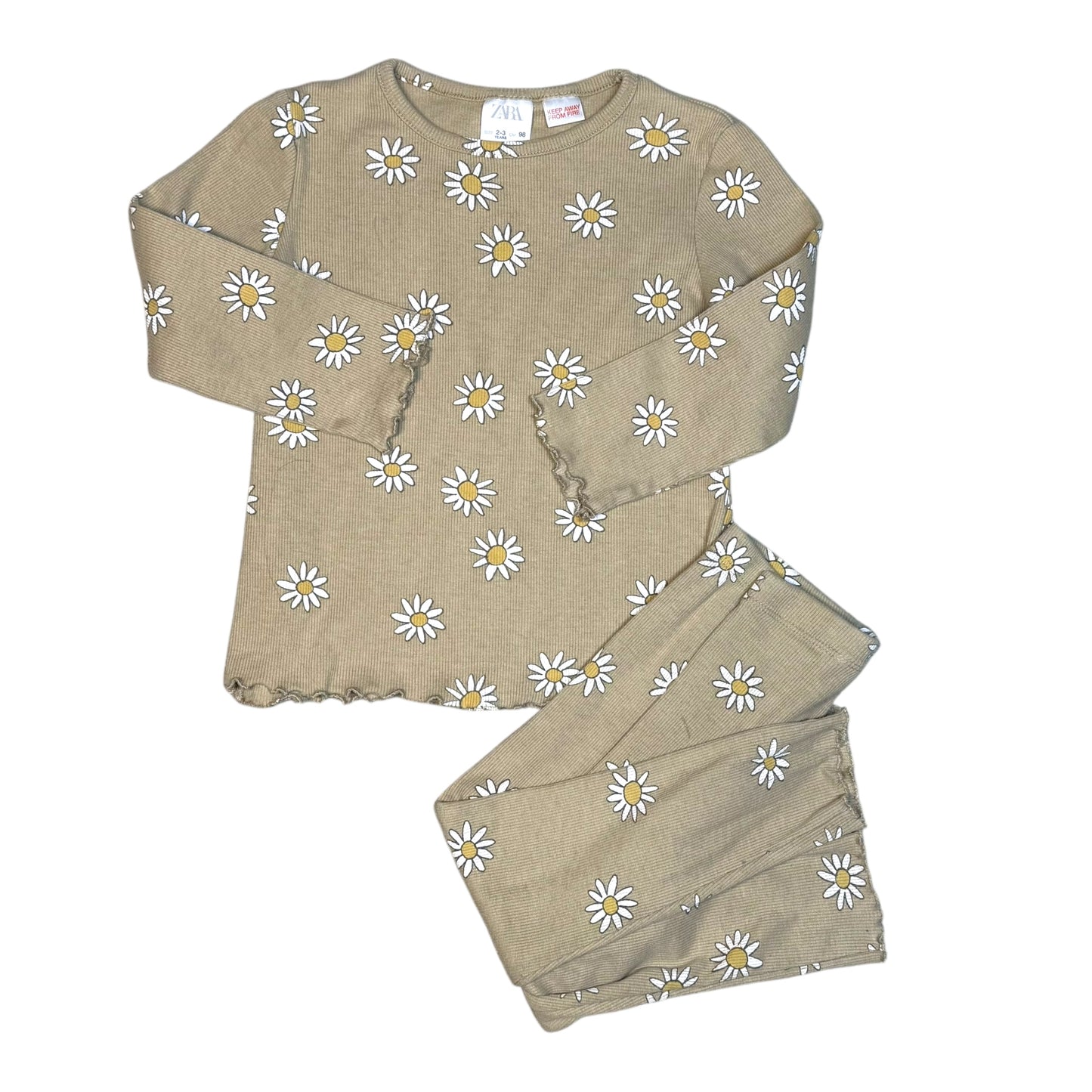 #1 Zara Flower Set 2-3T
