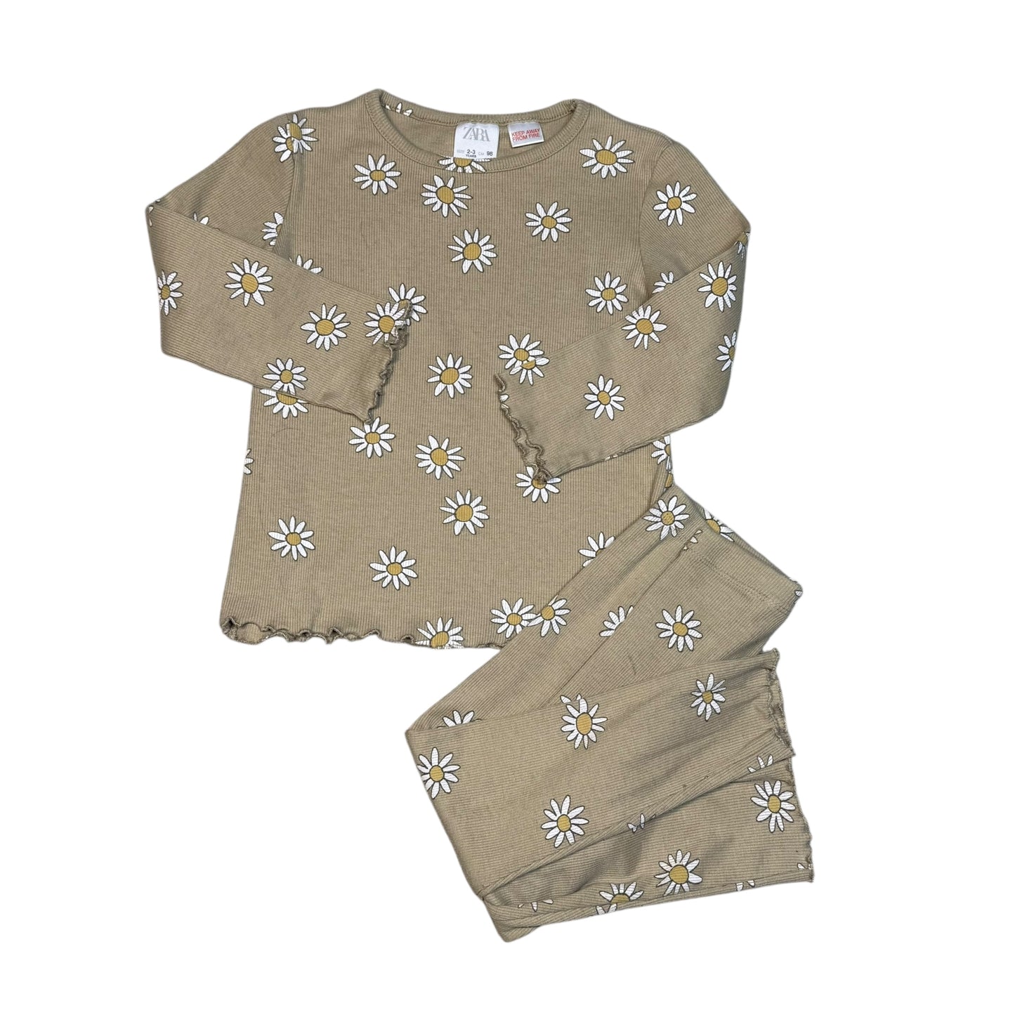 #1 Zara Flower Set 2-3T