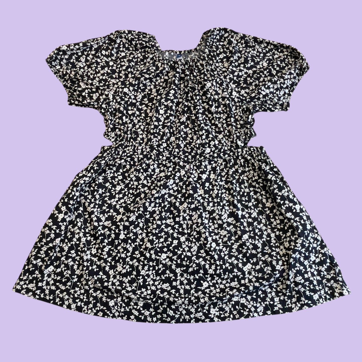 #1 Cutout bubble sleeve dress XXL REDUCED