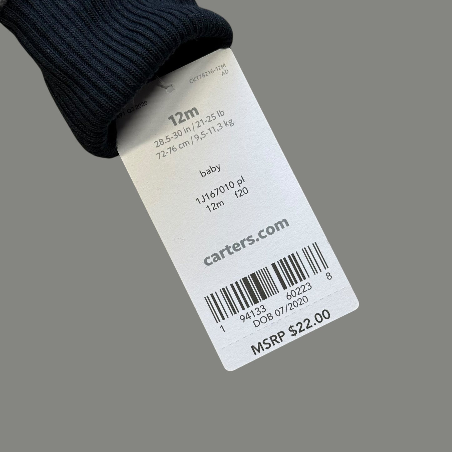 #1 Baby Bear Plaid Baby Suit 12 mo NWT REDUCED