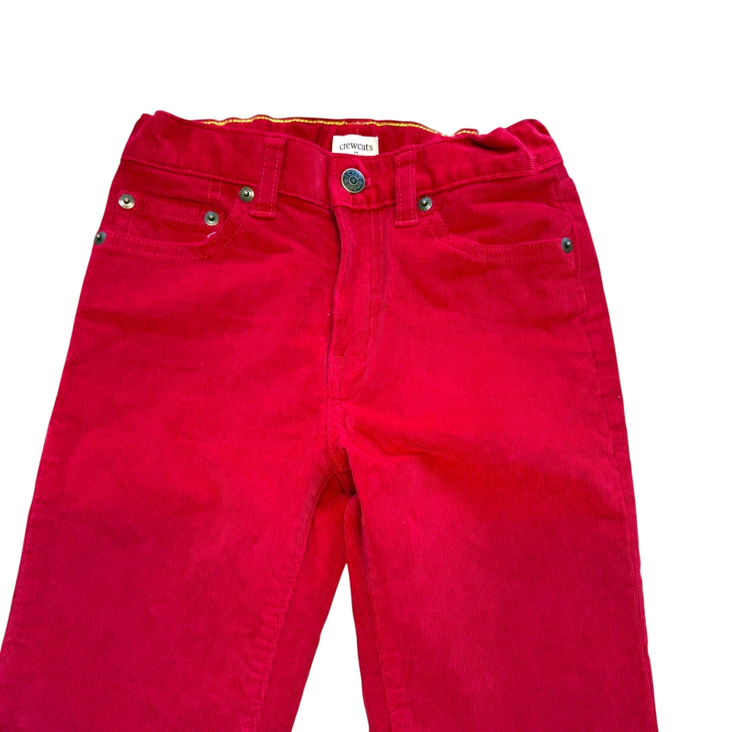 #1 CrewCuts Red Corduroys Boys 8 REDUCED