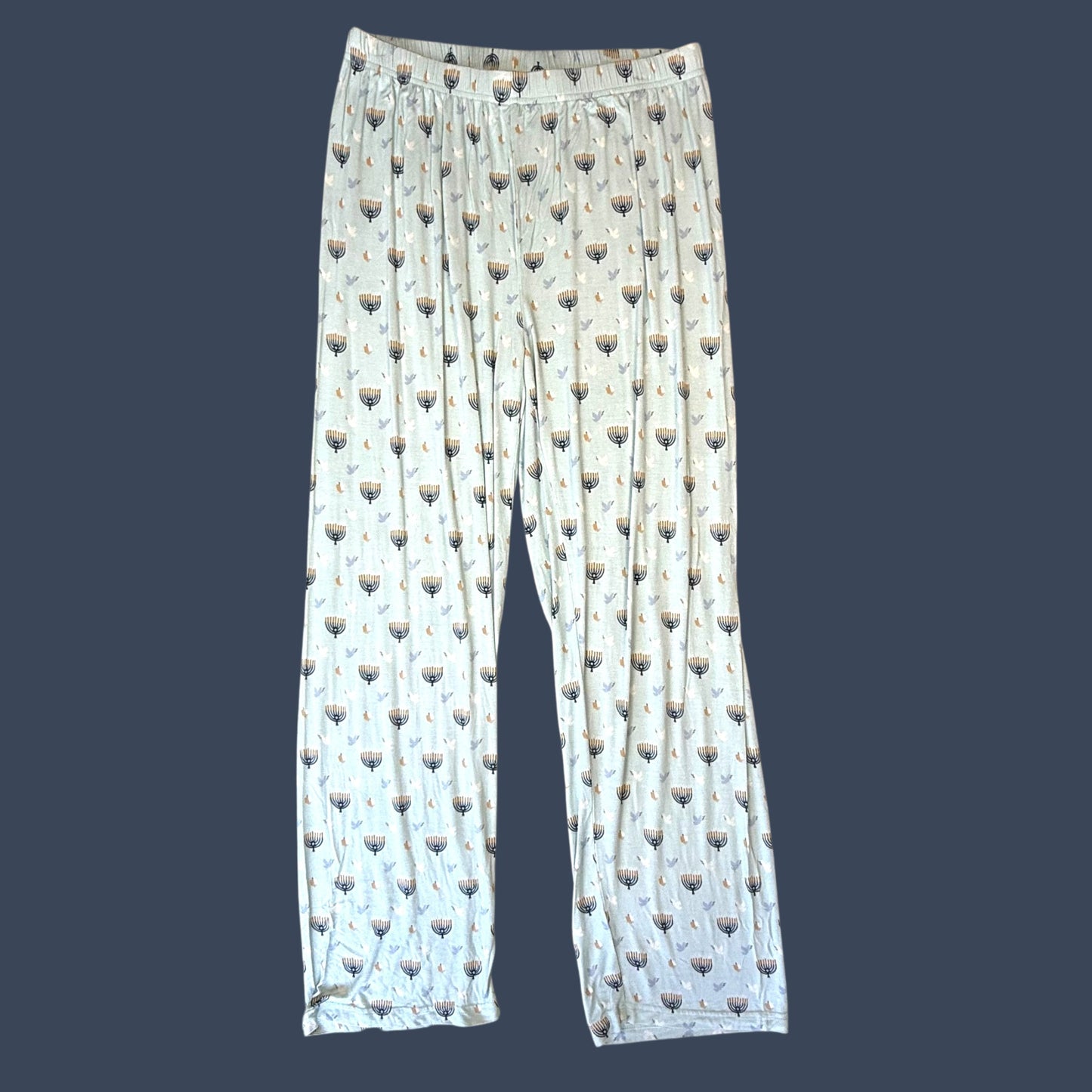 #1 Hanukkah Pajama Pants Small. REDUCED