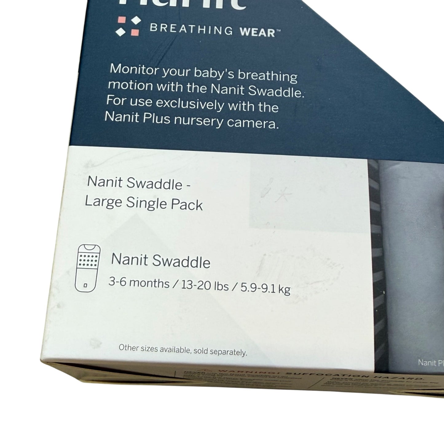 #1 Nanit Swaddle 3-6 months NEW