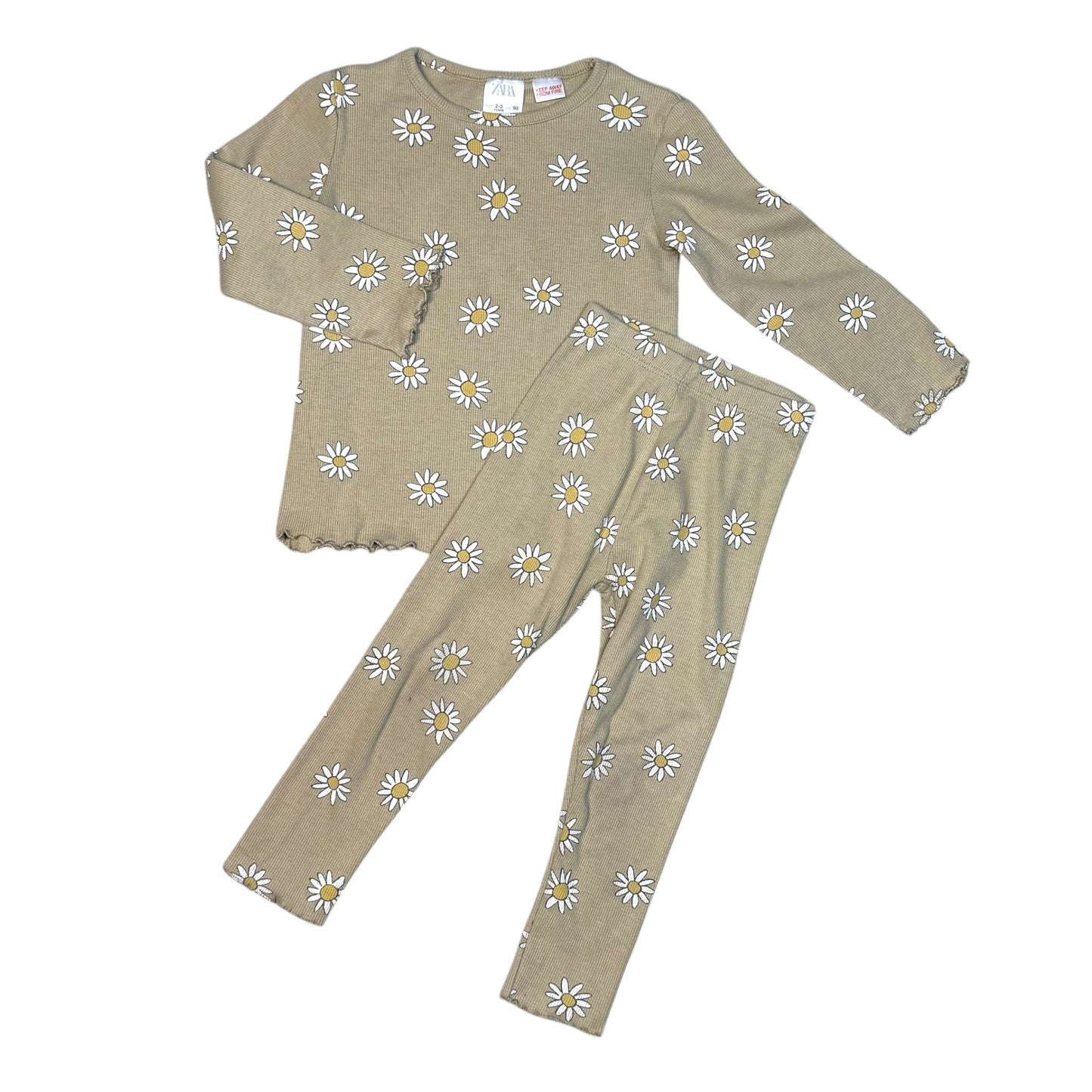 #1 Zara Flower Set 2-3T