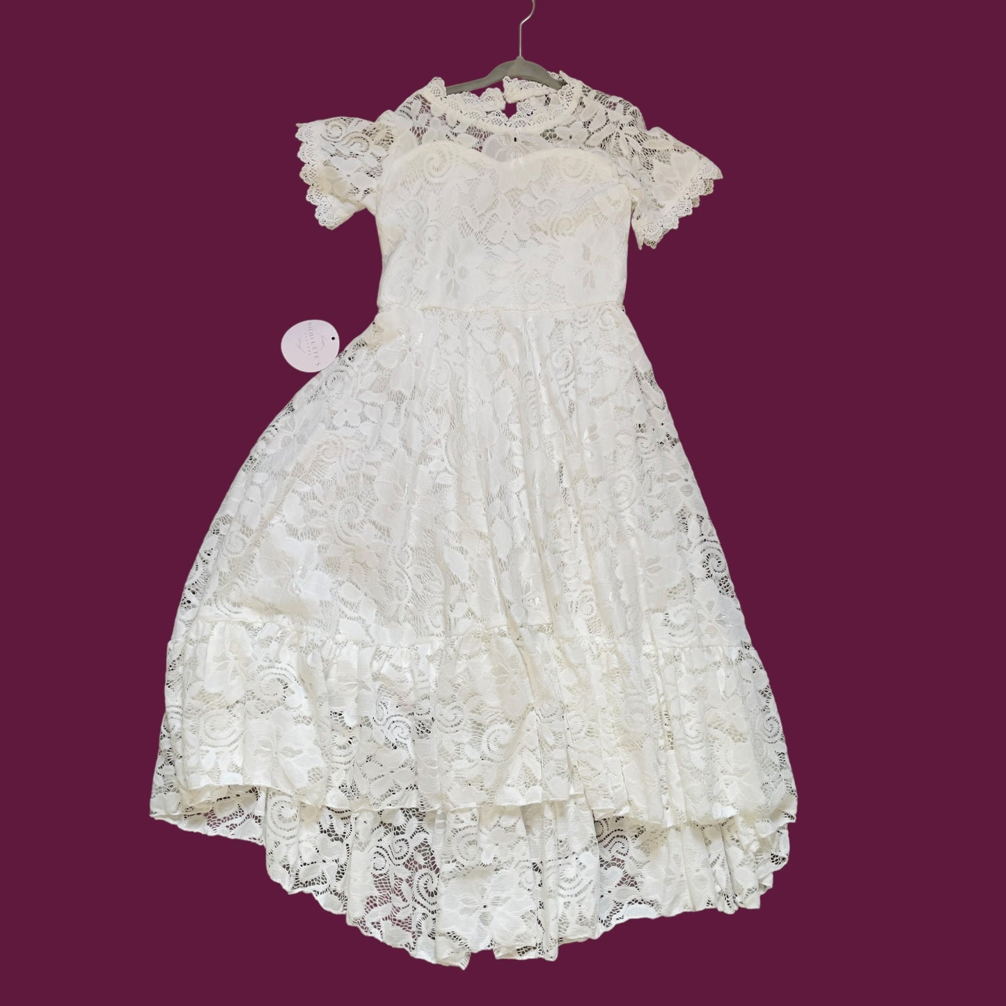#1 Lace Dress Girls 6-7 NWT REDUCED