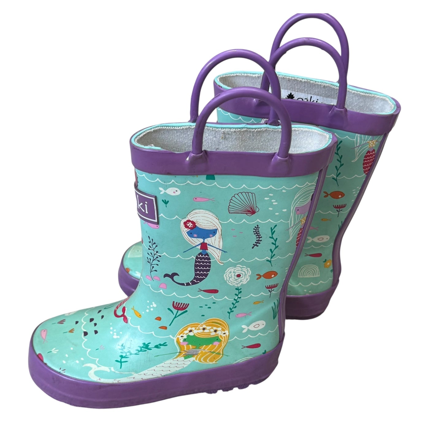 #1 Oaki Mermaid Rainbows Toddler 7 REDUCED