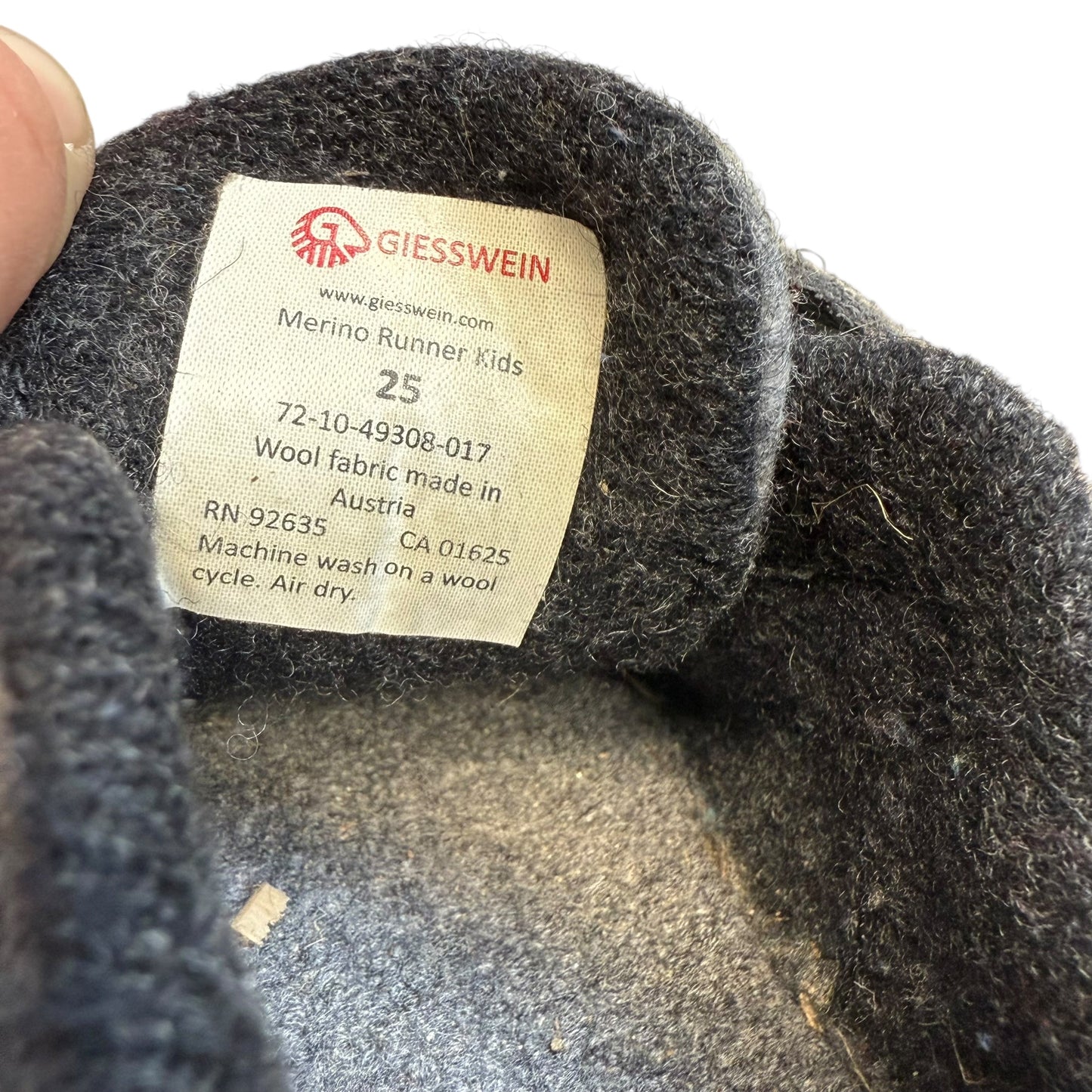 #1 Giesswein Wool Sneaker 8 toddler REDUCED