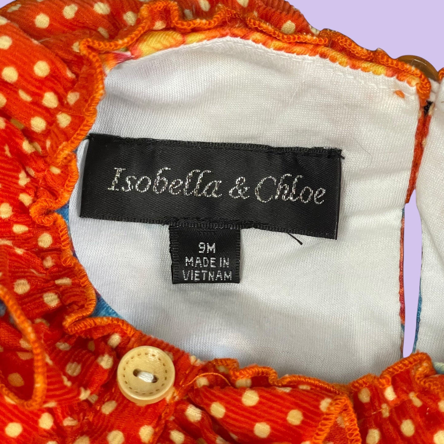 #1 Ruffle dress 9 mo