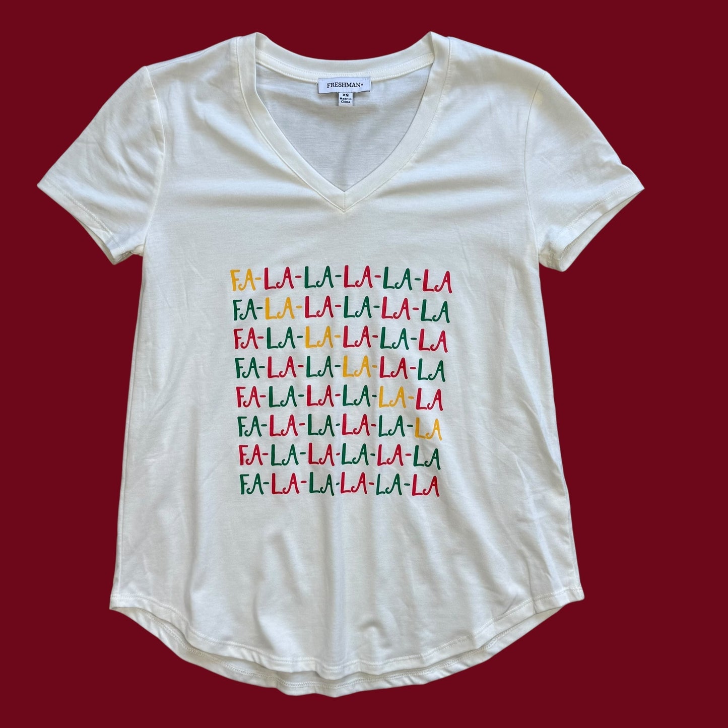 #1 Holiday v-neck top XS REDUCED