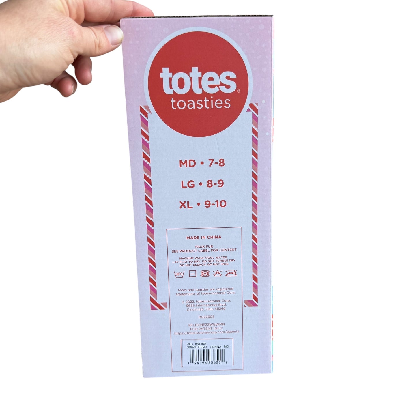 #1 Totes Toasties Slippers Womens 7-8 NEW