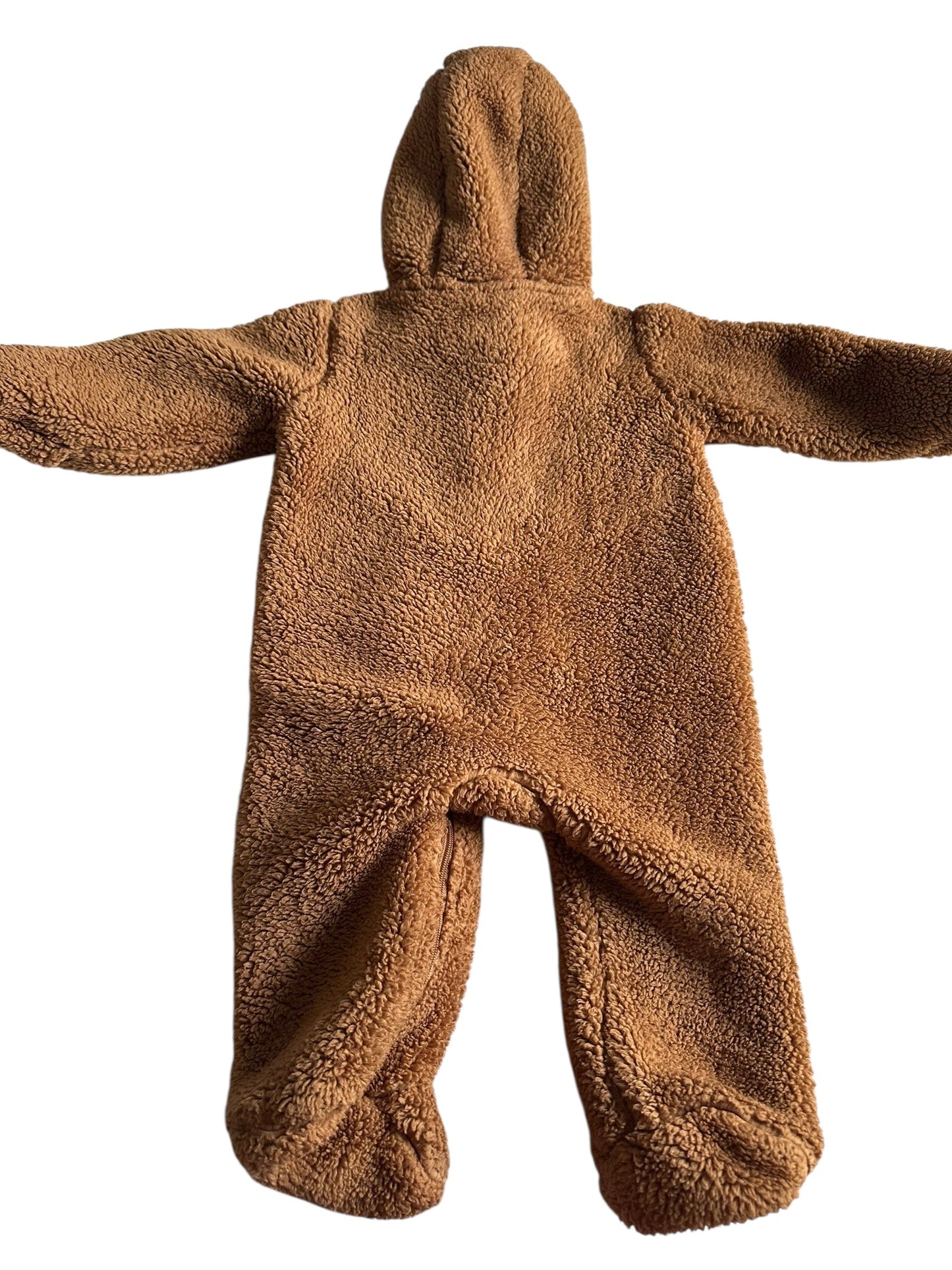 #93 Carter's Dog Sherpa Hooded Jumpsuit Gender Neutral 6M