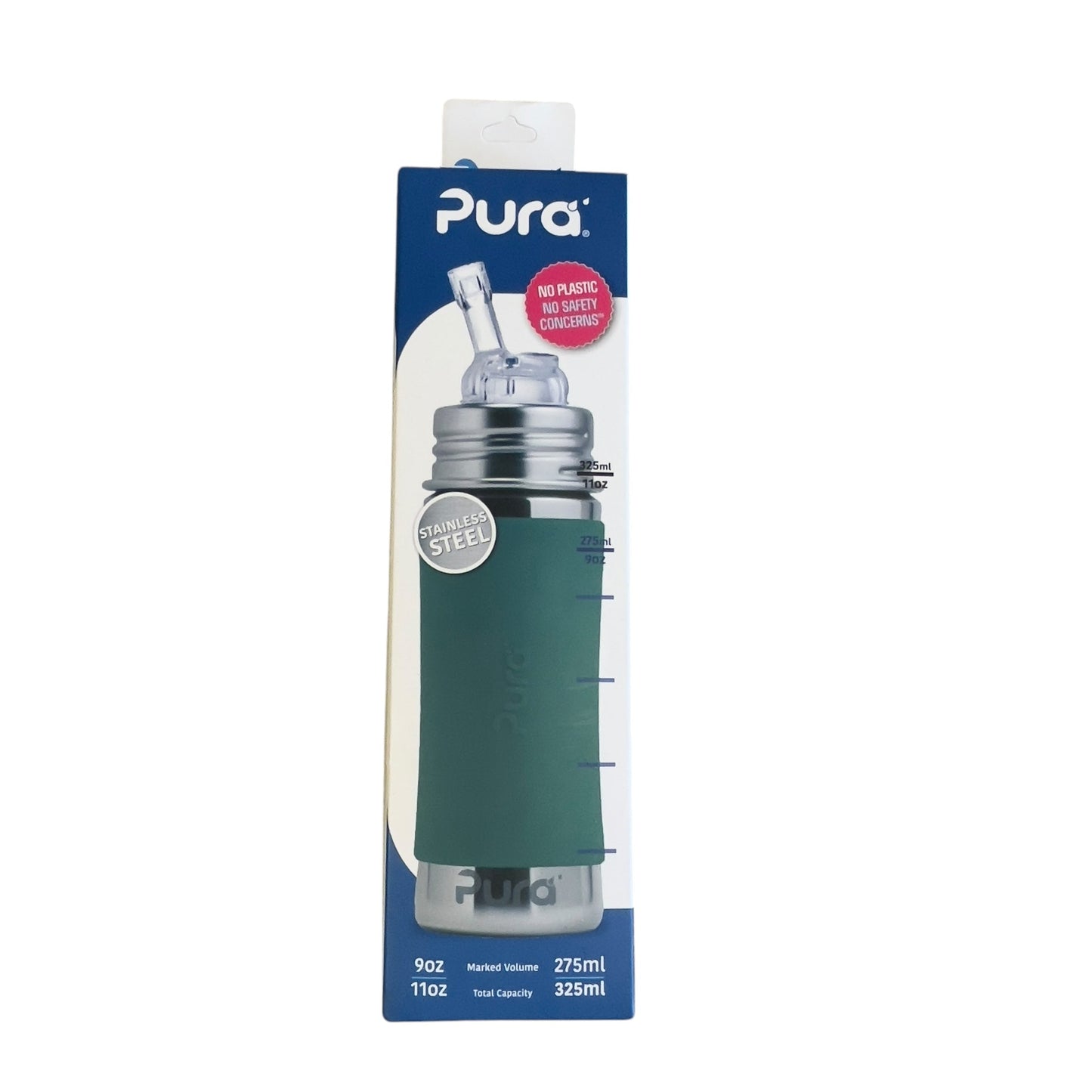 #1 Pura Stainless Steel straw bottle NEW