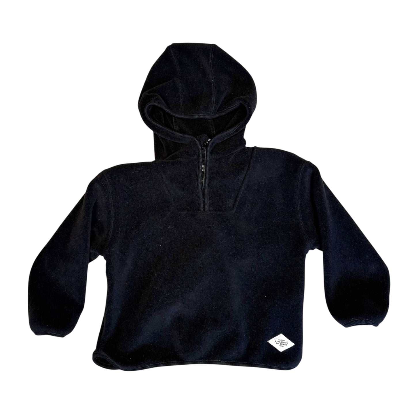 #1 Zara Fleece Track Suit 5-6 Black (1 of 2) REDUCED