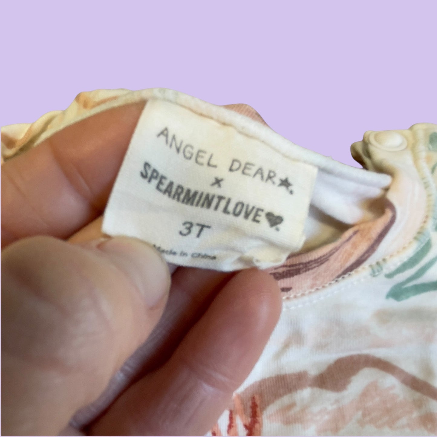 #1 Desert bamboo pajamas 3T REDUCED