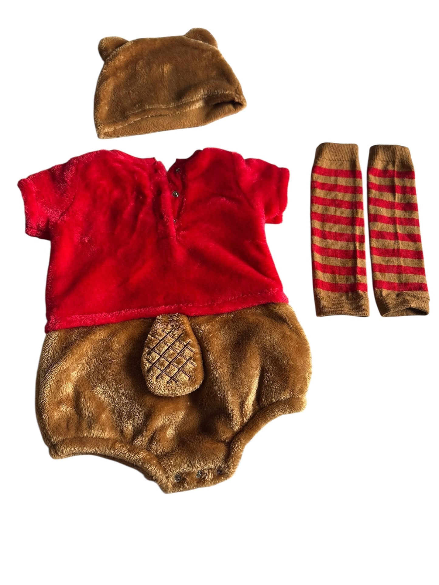 #93 Buc-ee’s Beaver Costume Gender Neutral 6M