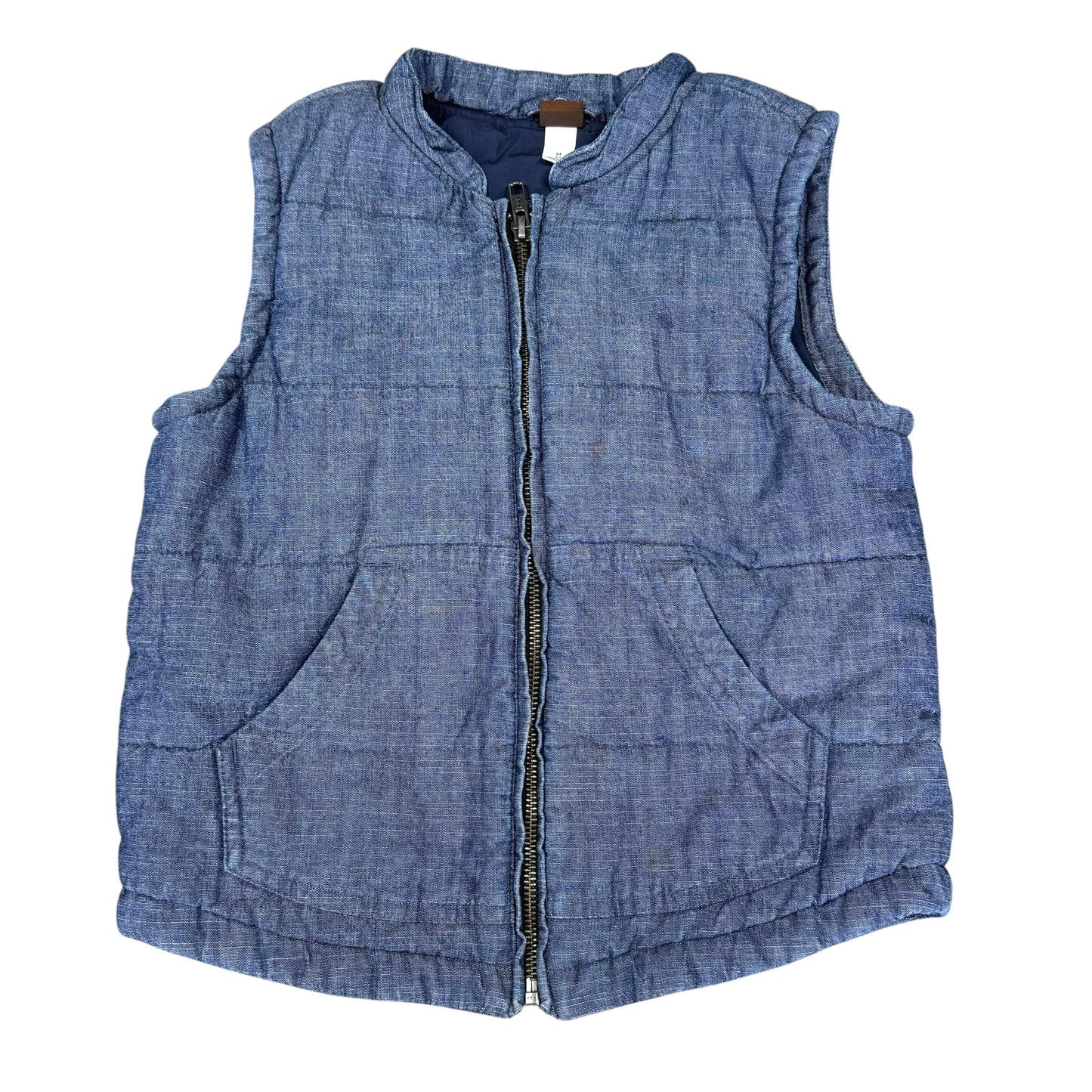 #1 Tea Collection Chambray Vest 6-7 REDUCED