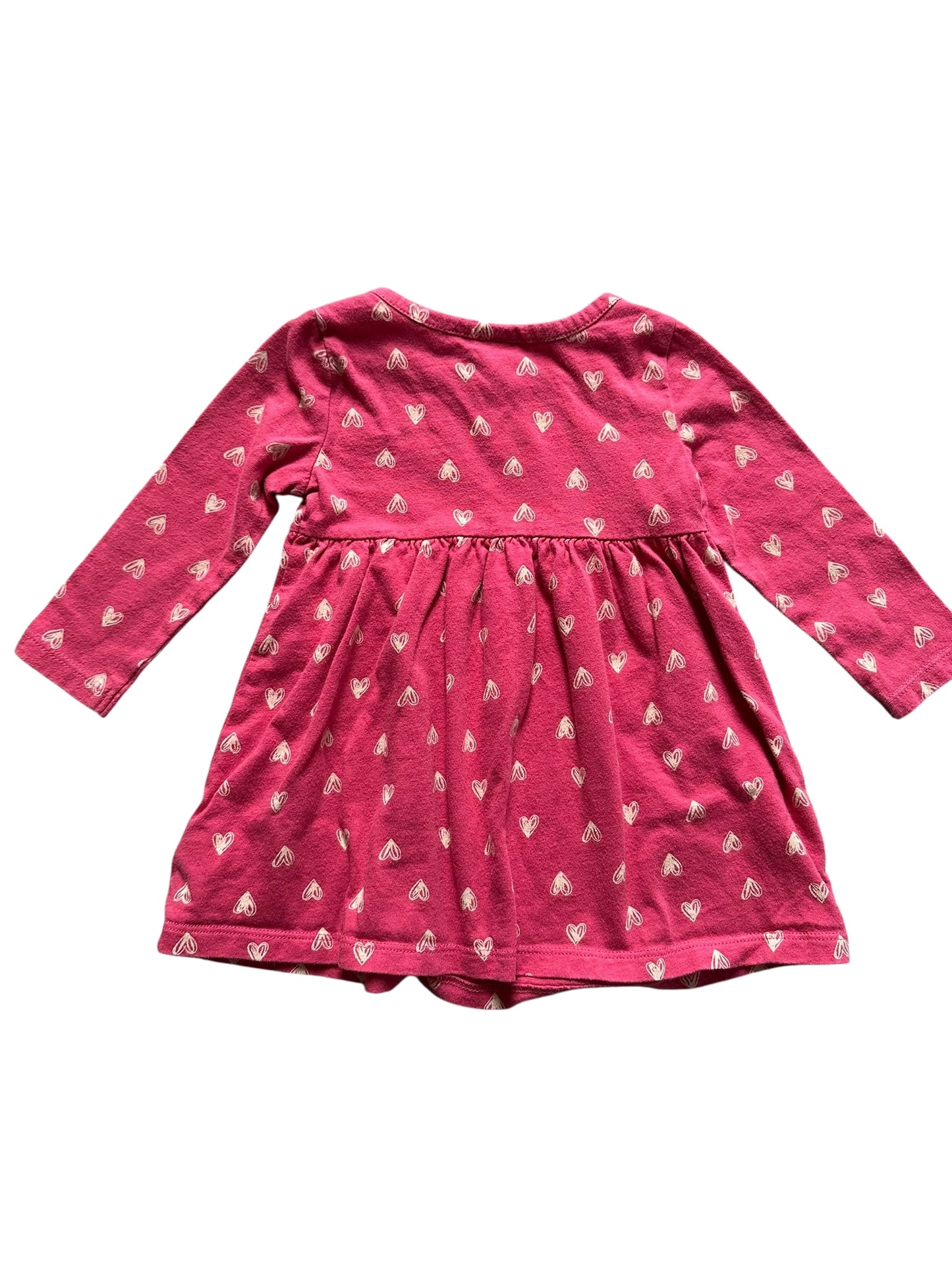 #93 Old Navy Heart Shirt Girls 6-12M