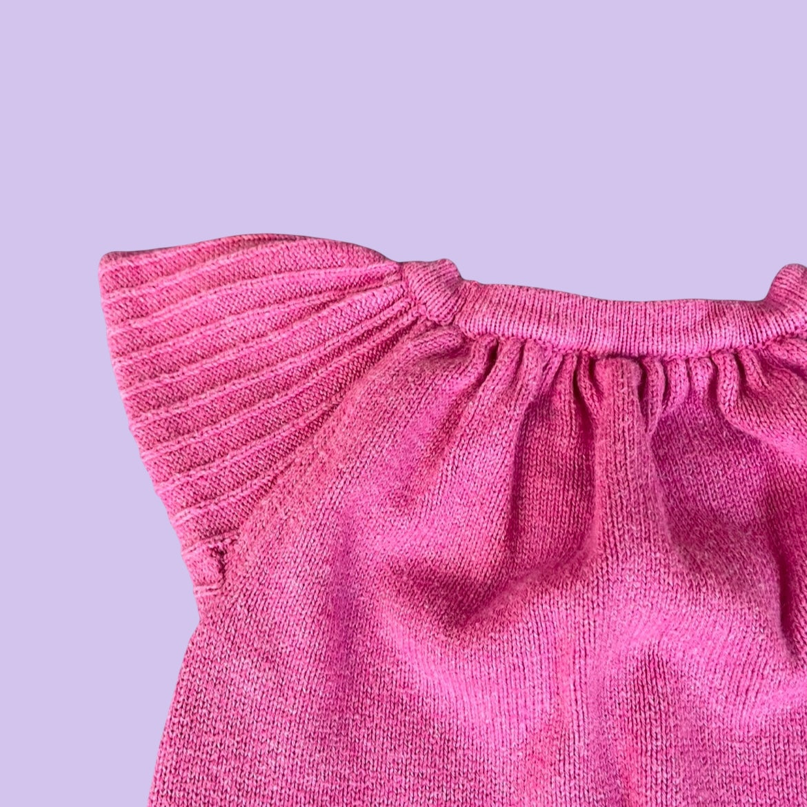 #1 Pink Sweater Dress 18 Mo