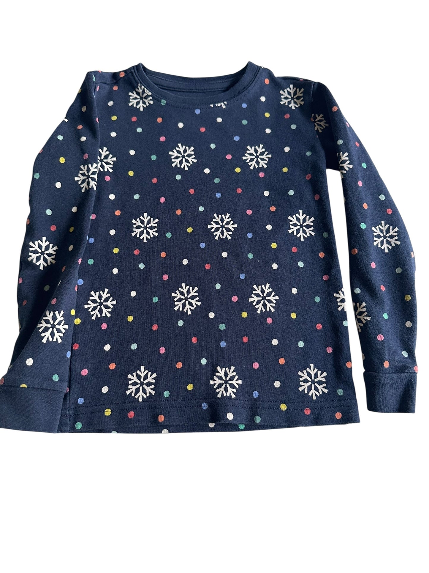 #93 Primary Winter Snowflake Pajama Set Gender Neutral 4T