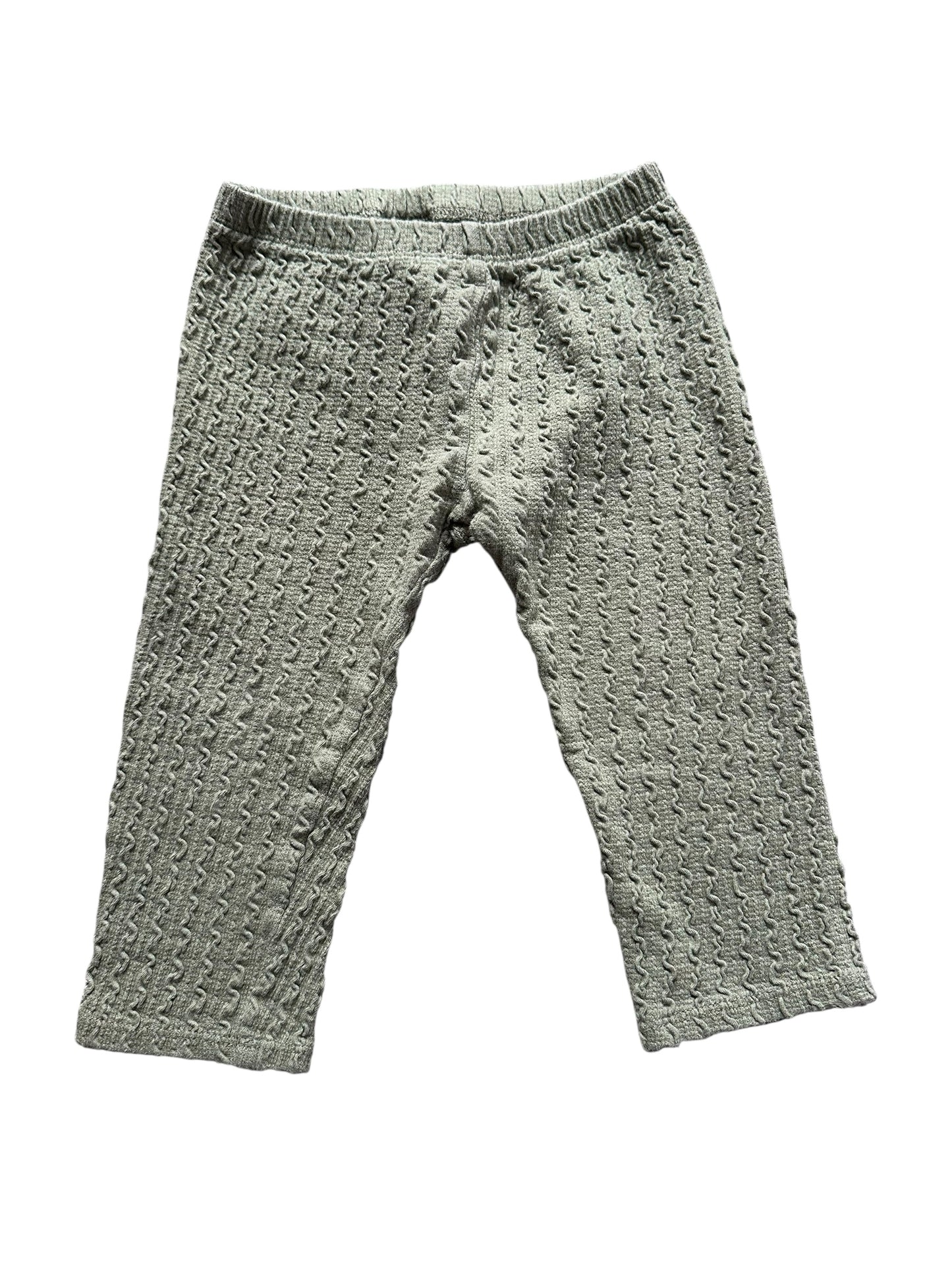 #93 First Impressions Green Pants Girls 24M